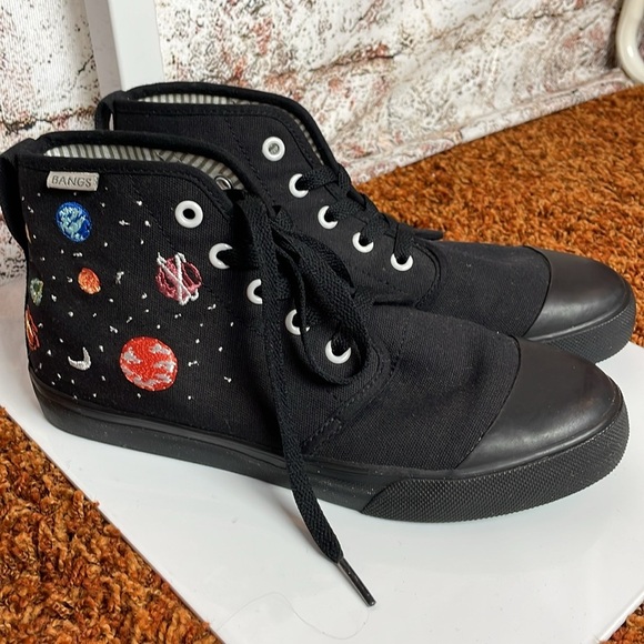 BANGS Universe High Top Embroidered Canvas & Rubber 7 - Picture 5 of 7